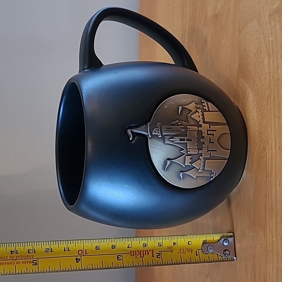 DISNEY Sleeping Beauty Castle Stoneware Mug with Metal Castle Emblem - Picture 10 of 13